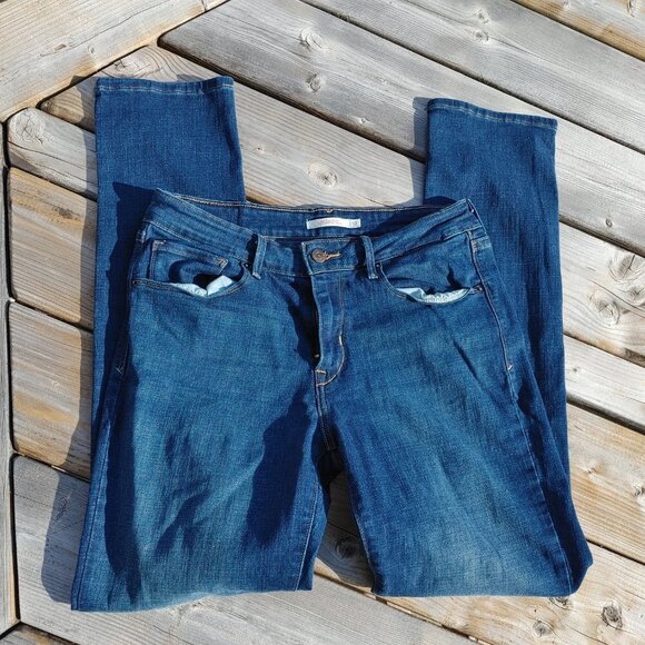 LEVI'S size 10 midrise skinny jeans in New condition - Picture 5 of 5
